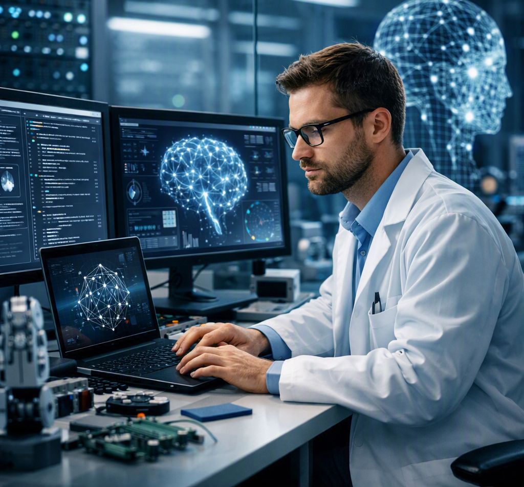 AI Research Scientist developing advanced Artificial Intelligence technologies in 2026