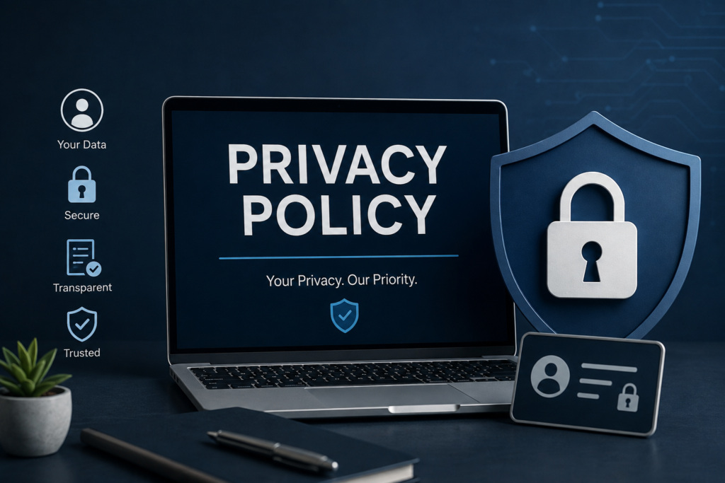 Privacy Policy and secure personal data protection